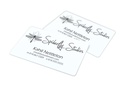 Pre-Perforated White Polyester Cards (Dry Toner/Laser)