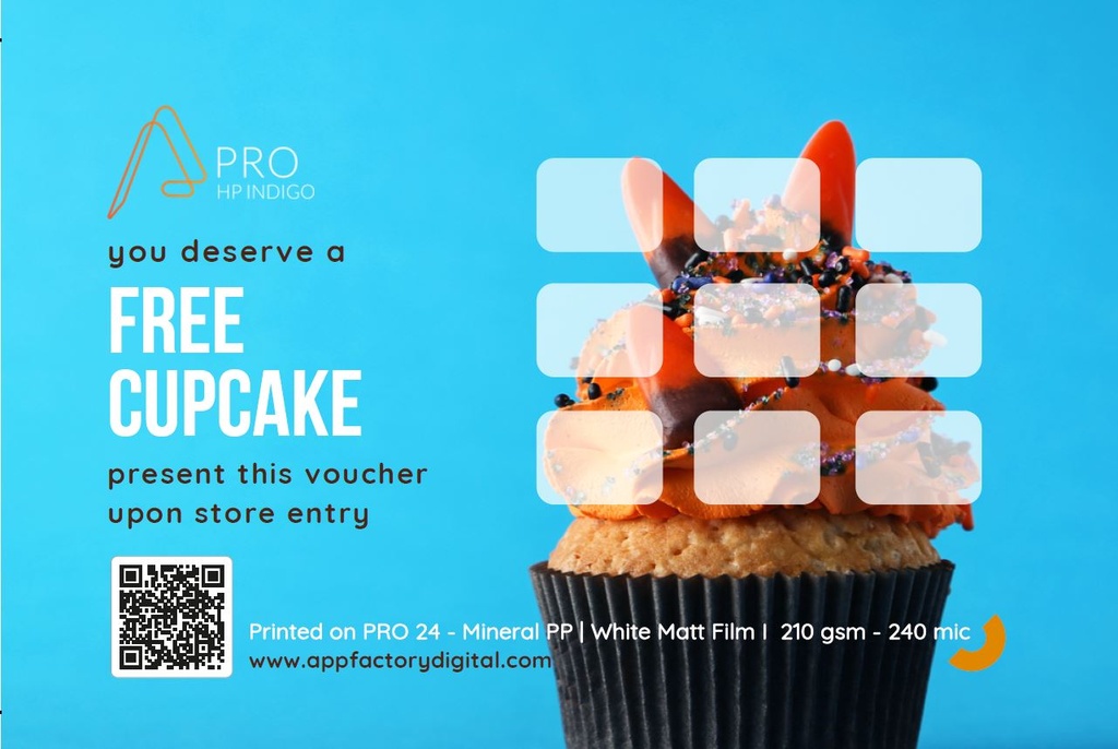 Matt White Mineral Polypropylene Films (Universal) (PACKS)